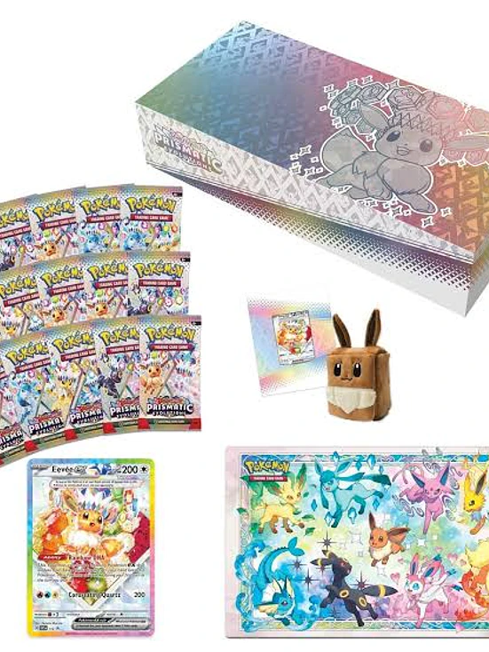  Pokemon TCG: Scarlet & Violet Prismatic Evolutions- Super Premium Collection ingles 2