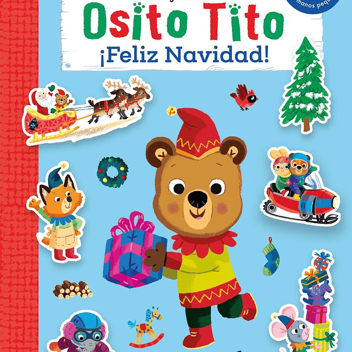 OSITO TITO. MI PRIMER LIBRO DE PEGATINAS. NAVIDAD 1