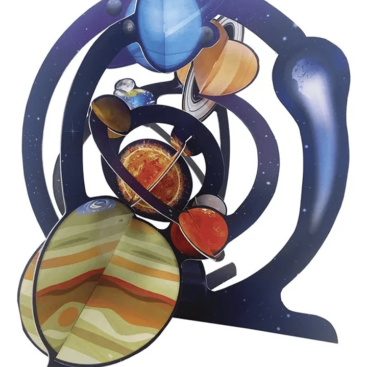 Construye en 3D Un Gran Sistema Solar 3