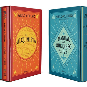 ESTUCHE EL ALQUIMISTA Y MANUAL DEL GUERRERO DE LA LUZ