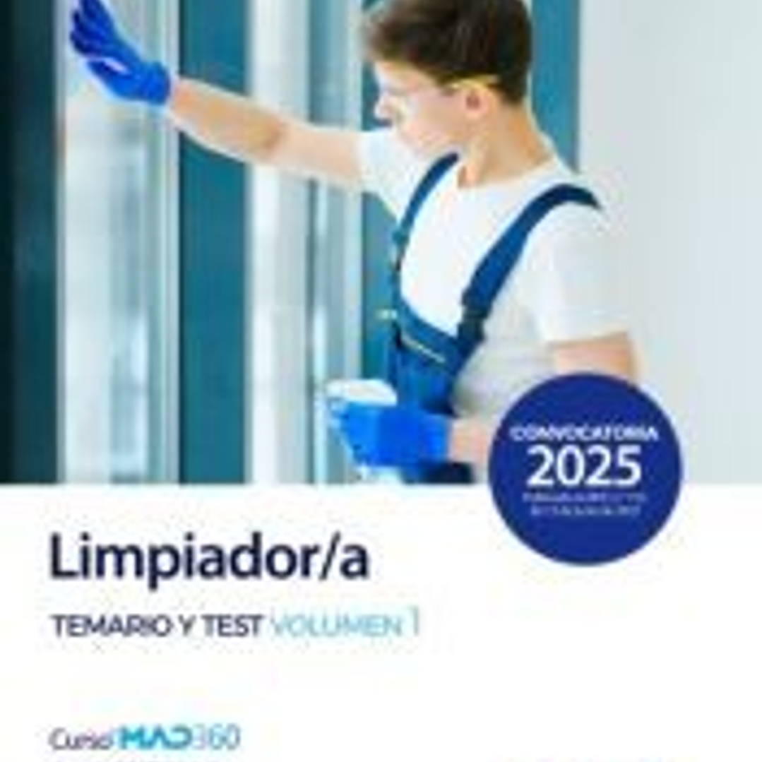 LIMPIADOR/A TEMARIO Y TEST VOLUMEN 1 SERVICIO CANARIO SALUD 1