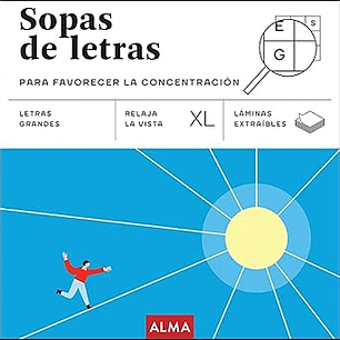 Sopas de letras para favorecer la concentración