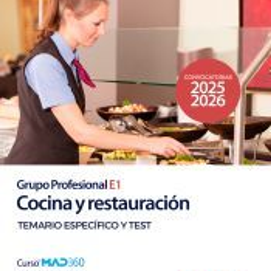 COCINA Y RESTAURACION GRUPO PROFESIONAL E1 TEMARIO ESPECIFIC 1
