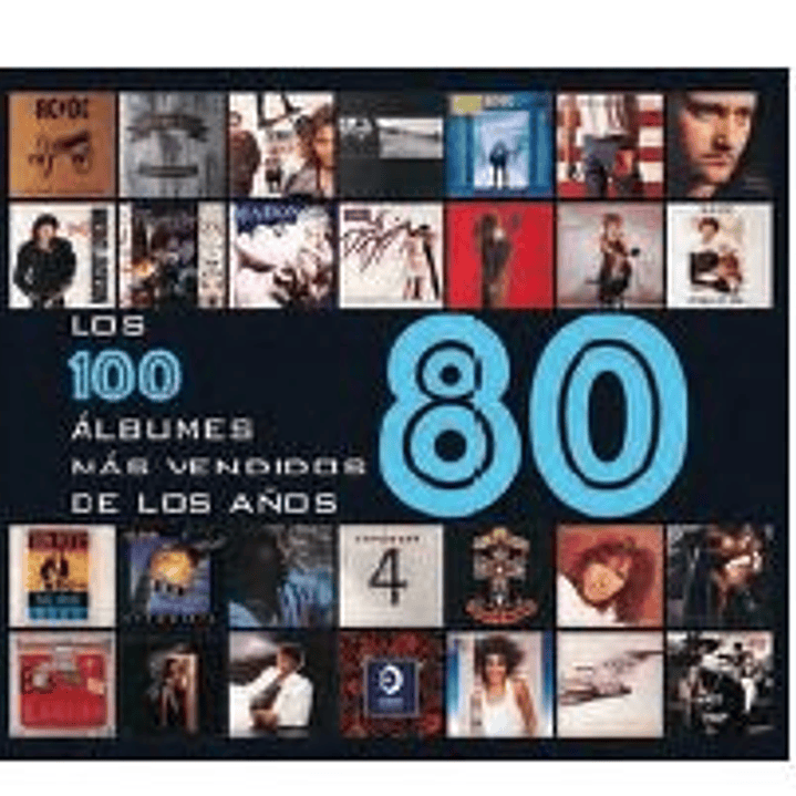 100 ALBUMES MAS VENDIDOS DE LOS AÑOS 80,LOS 1