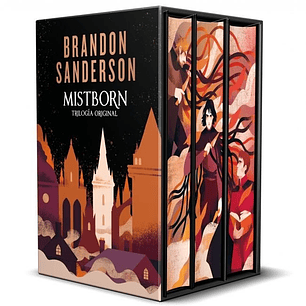 ESTUCHE MISTBORN 1 2 Y 3 CONTIENE NACIDOS DE LA BRUMA EL POZ