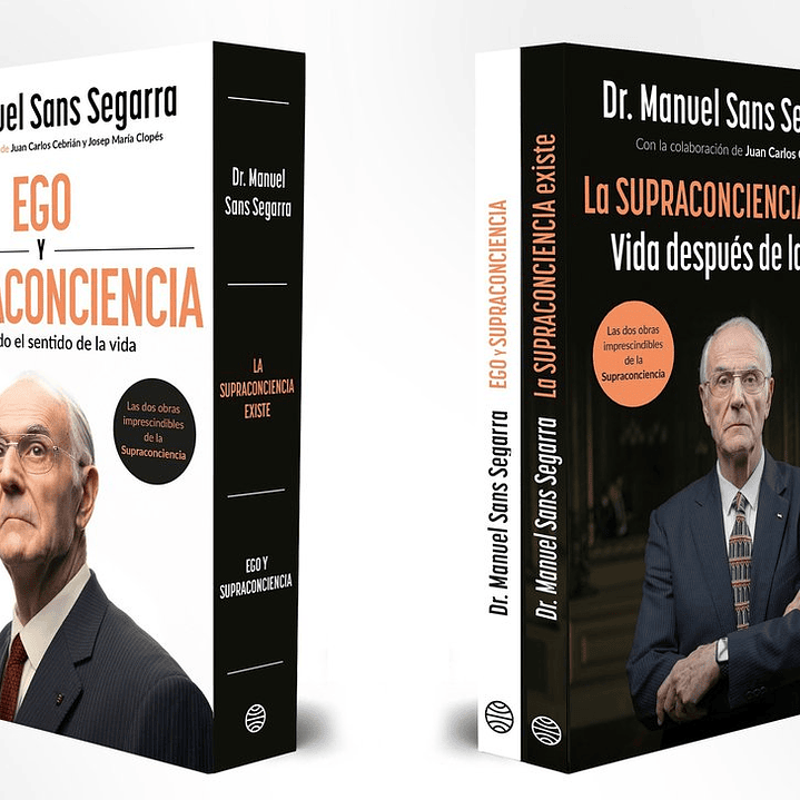 Estuche Dr. Sans Segarra (La Supraconciencia existe Ego y Supraconciencia) 1