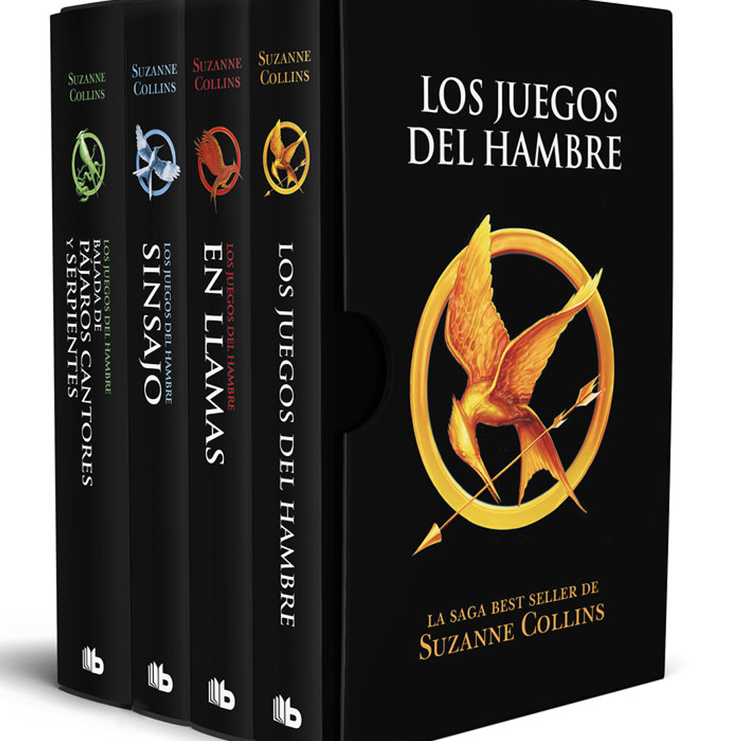LOS JUEGOS DEL HAMBRE ESTUCHE SAGA COMPLETA 1
