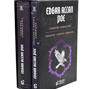 PACK EDGAR ALLAN POE CUENTOS COMPLETOS ENSAYOS Y POESIA