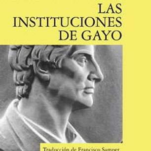 Las Instituciones de Gayo