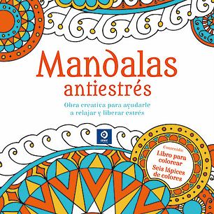 LATA MANDALA ANTIESTRÉS + LÁPICES