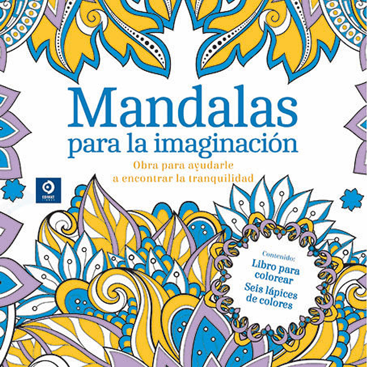 MANDALAS PARA LA IMAGINACIÓN LATA + LÁPICES 1