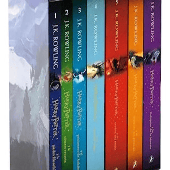 Pack Harry Potter Serie Completa 7 Libros J K Rowling Editorial Penguin Random House 1