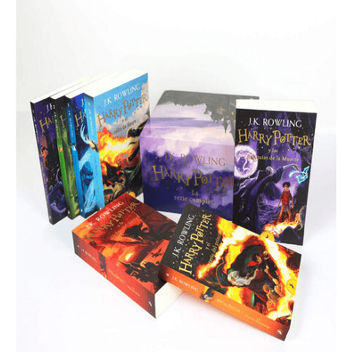 Pack Harry Potter Serie Completa 7 Libros J K Rowling Editorial Penguin Random House 2