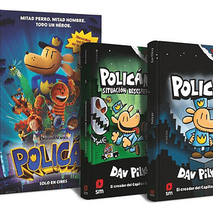 Pack Caja De Polican Libros 1 Y 2, De Pilkey, Dav. 955, Vol. 1. Editorial Ediciones Sm, Tapa Dura, Edición 1 En Castellano, 2025