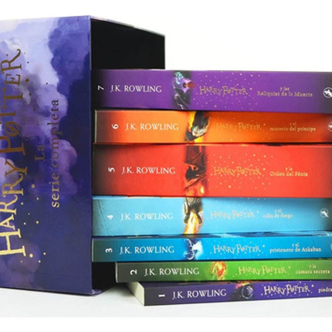 Pack Harry Potter Serie Completa 7 Libros J K Rowling Editorial Penguin Random House 2