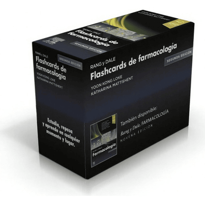 Rang Y Dale Flashcards De Farmacología 2 Ed. ¡original! 1