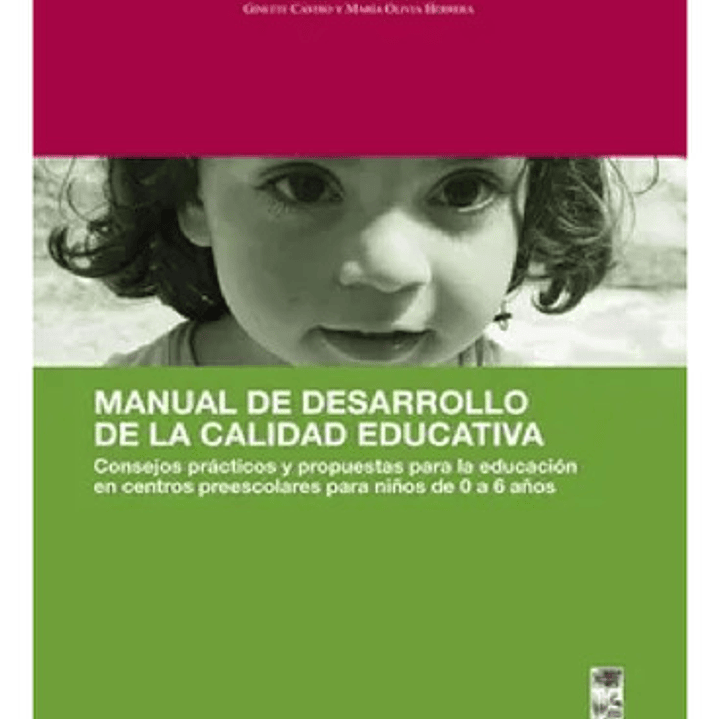 Manual De Desarrollo De La Calidad Educativa 1