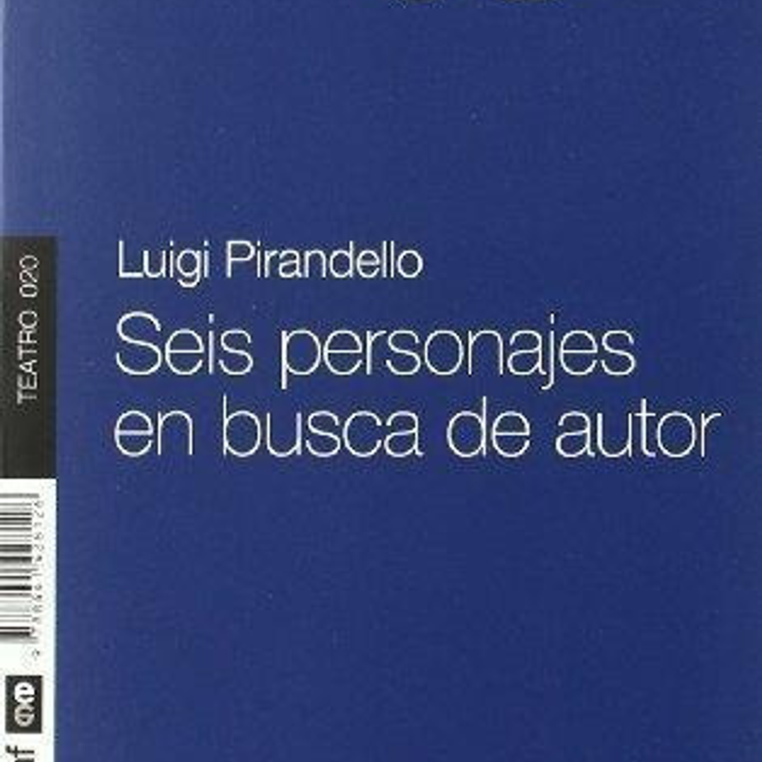 Seis Personajes En Busca De Autor - Luigi Pirandello, De Luigi Pirandello. Editorial Edaf, Edición 1 En Español 1