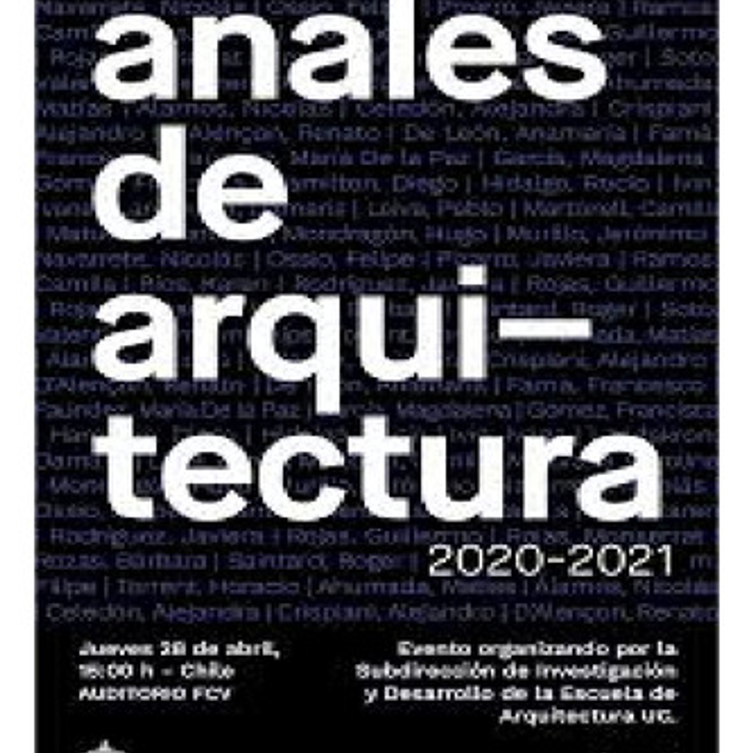 Anales De Arquitectura 1