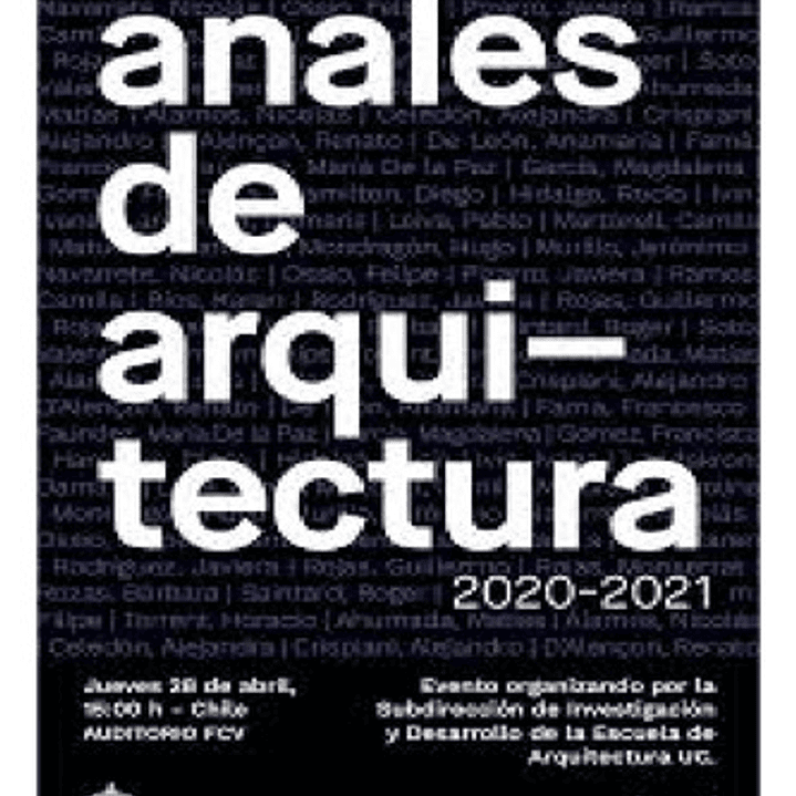 Anales De Arquitectura 1