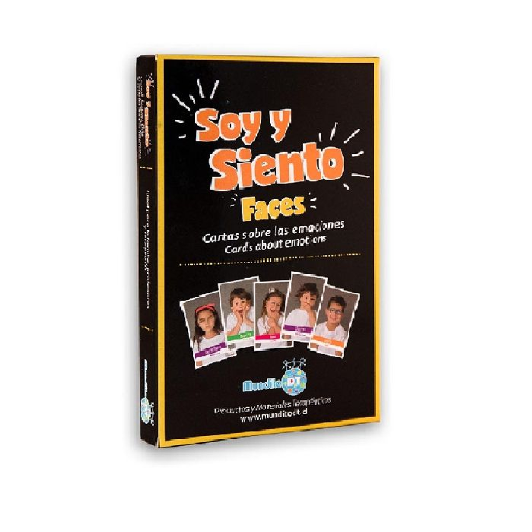 SOY SIENTO FACES JUEGO DE CARTAS 1