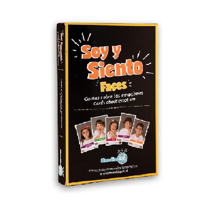 SOY SIENTO FACES JUEGO DE CARTAS 1