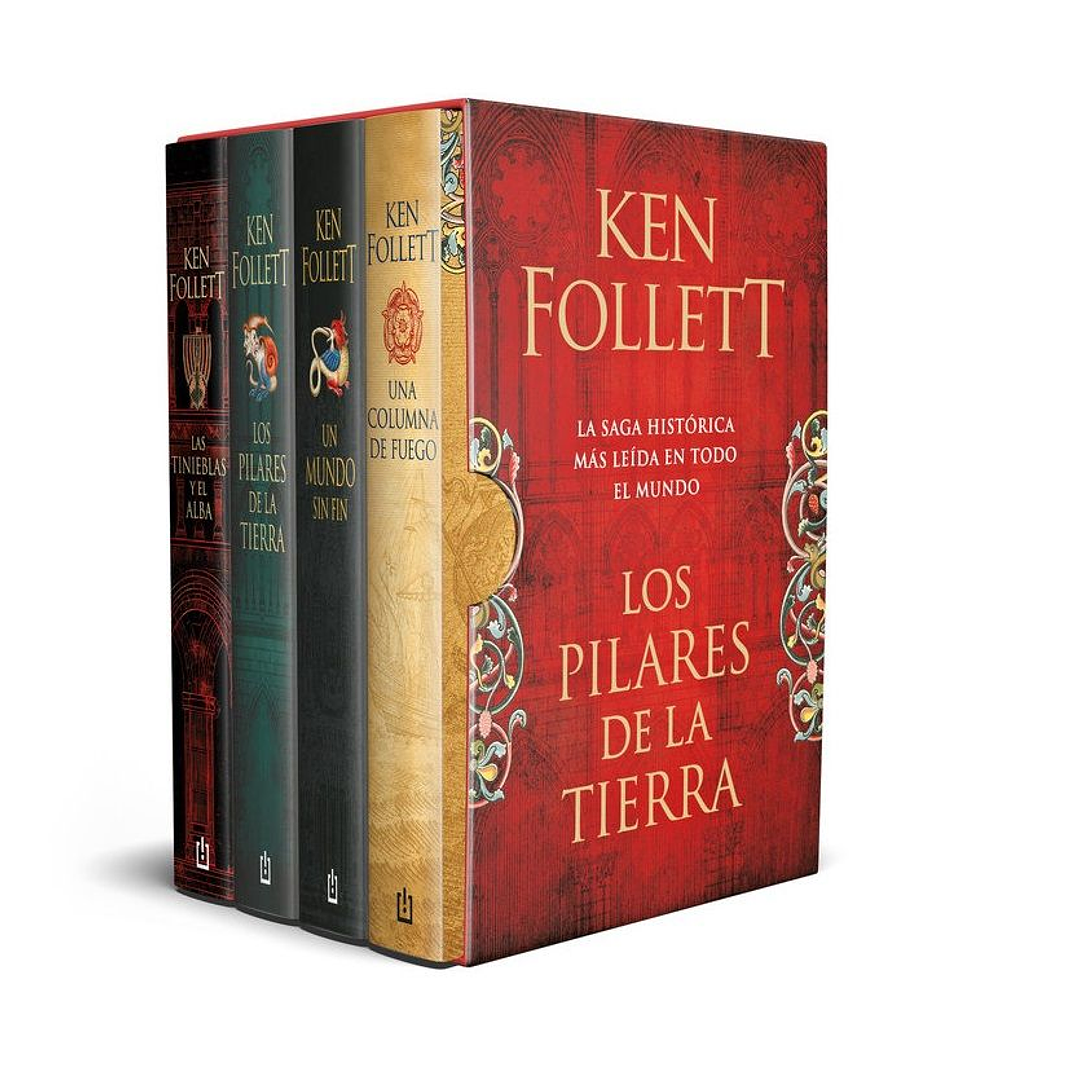 ESTUCHE SAGA LOS PILARES DE LA TIERRA 1