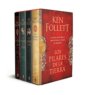 ESTUCHE SAGA LOS PILARES DE LA TIERRA