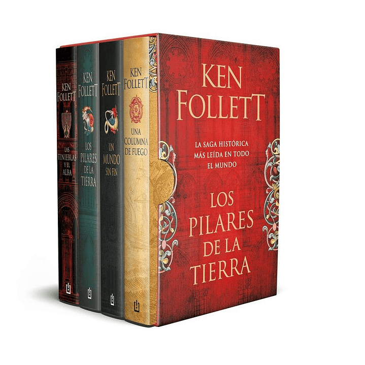 ESTUCHE SAGA LOS PILARES DE LA TIERRA 1