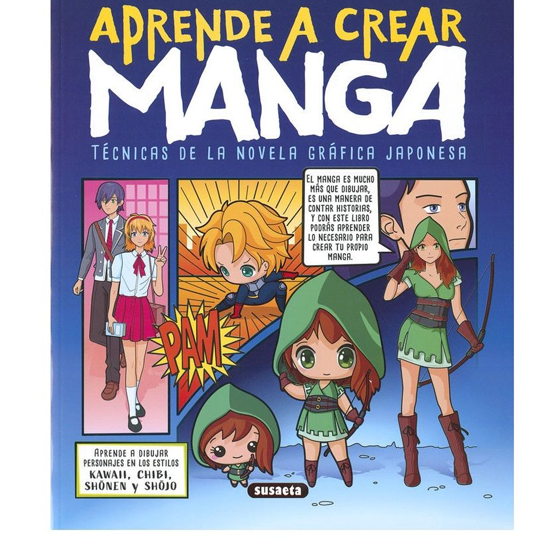 APRENDE A CREAR MANGA 1