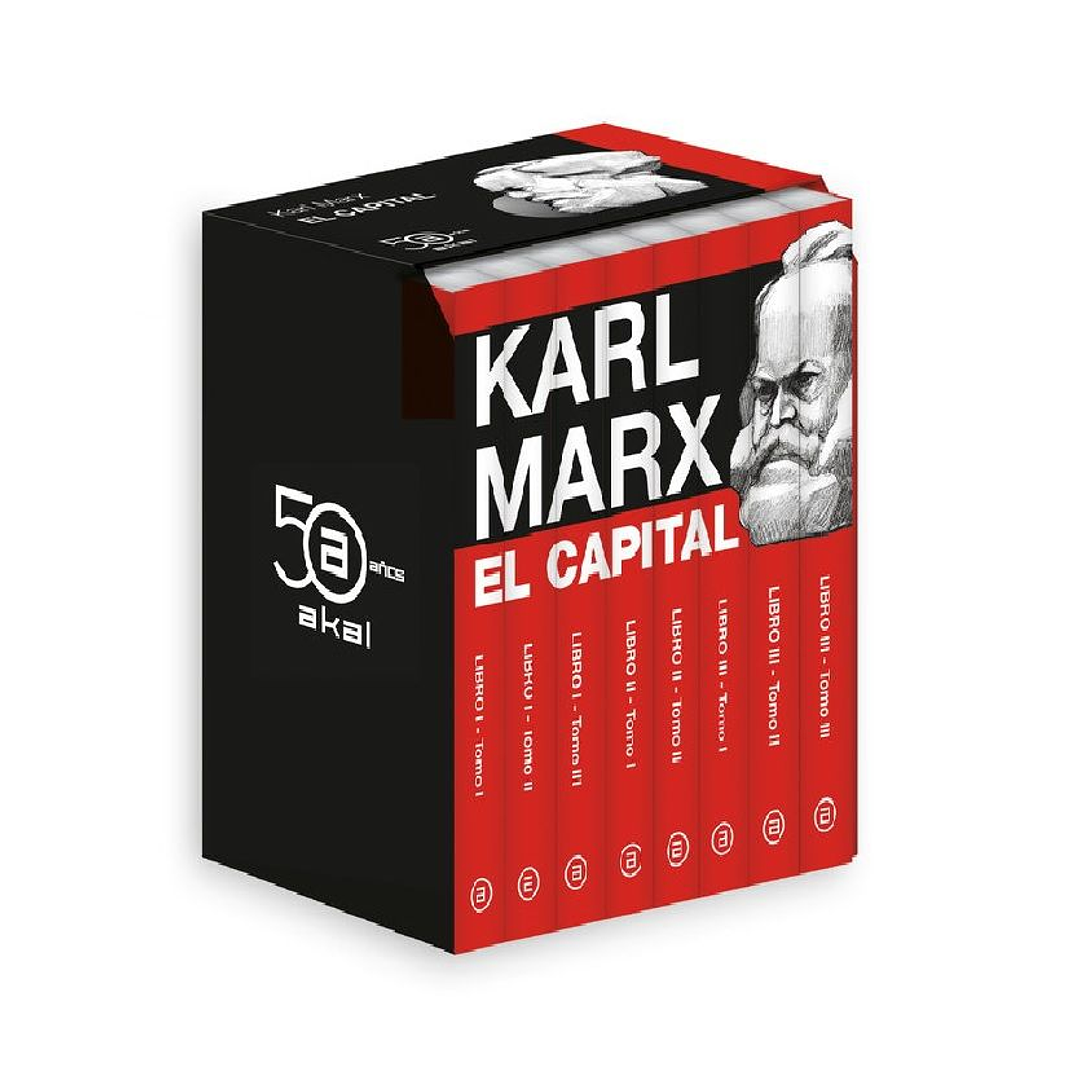 EL CAPITAL ESTUCHE OBRA COMPLETA EDICION 50 ANIVERSARIO 1