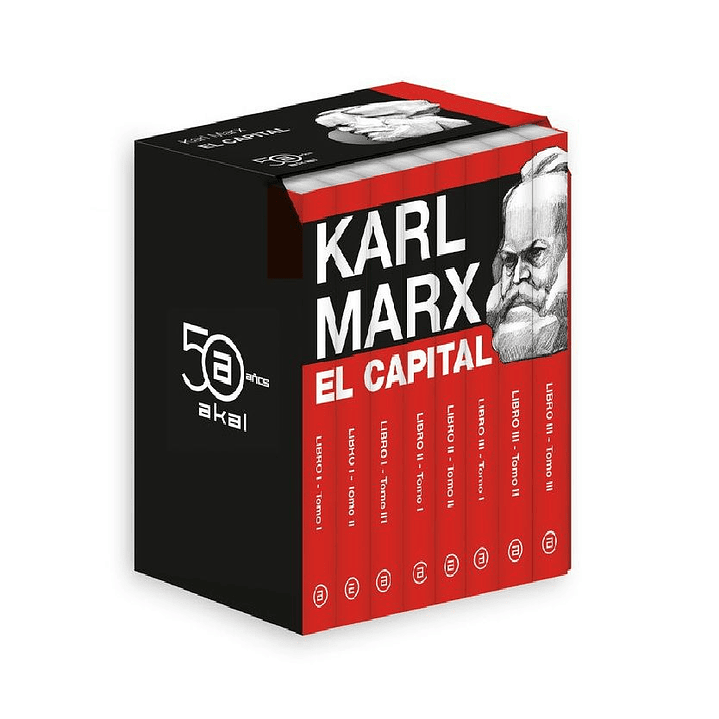 EL CAPITAL ESTUCHE OBRA COMPLETA EDICION 50 ANIVERSARIO 1