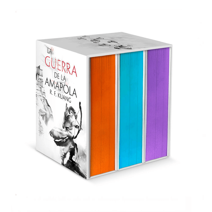 ESTUCHE LA GUERRA DE LA AMAPOLA SAGA COMPLETA 1