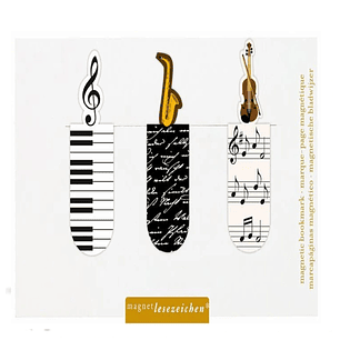MARCAPAGINAS MAGNETICO TEMA MUSICA
