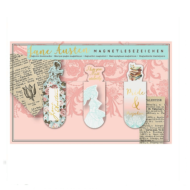 MARCAPAGINAS MAGNETICOS JANE AUSTEN 1