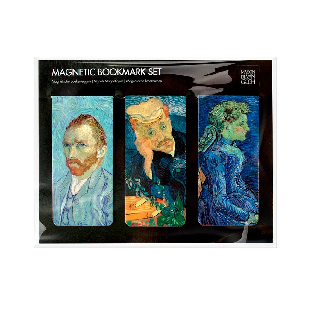 SET 3 MARCAPAGINAS MAGNETICOS MAISON DE VAN GOGH 1