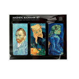 SET 3 MARCAPAGINAS MAGNETICOS MAISON DE VAN GOGH