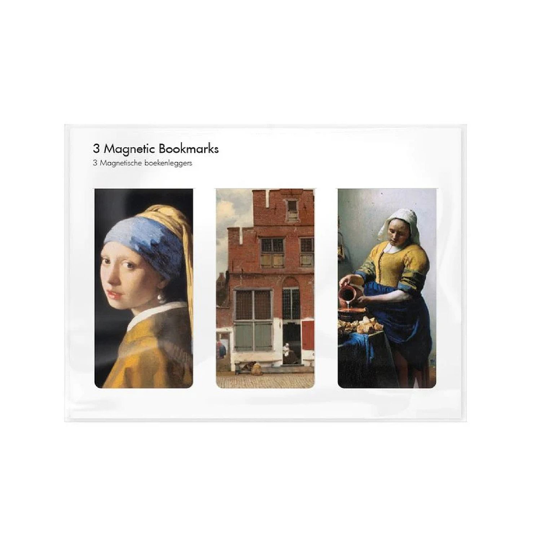 SET 3 MARCAPAGINAS MAGNETICOS MAURITSHUIS 1
