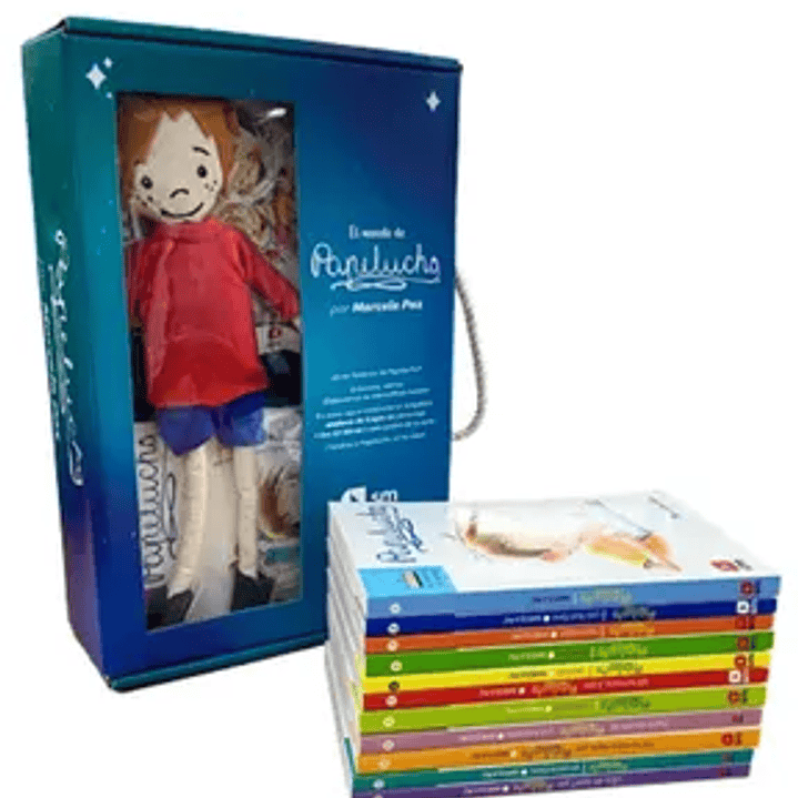 Papelucho Pack 12 Tomos + Muñeco 1