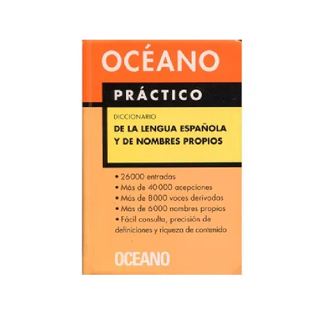 DICCIONARIO OCEANO PRACTICO DE LA LENGUA ESPAÑOLA 1
