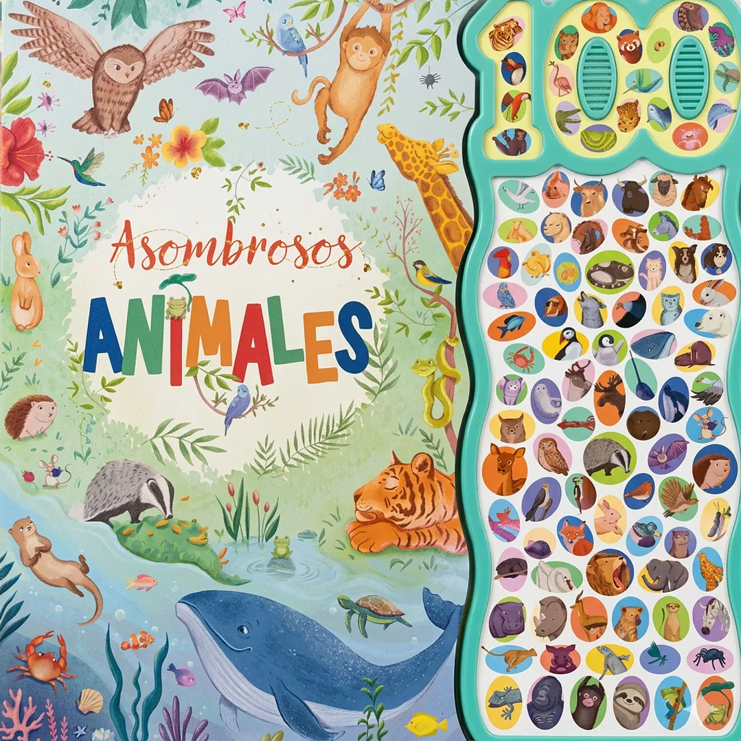 Asombrosos Animales Con Sonidos / Tapa Dura 1