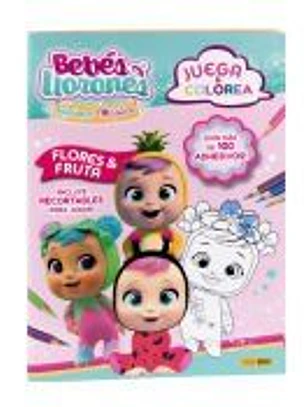 ¡JUEGA Y COLOREA CON LOS BEBÉS! FLORES & FRUTAS