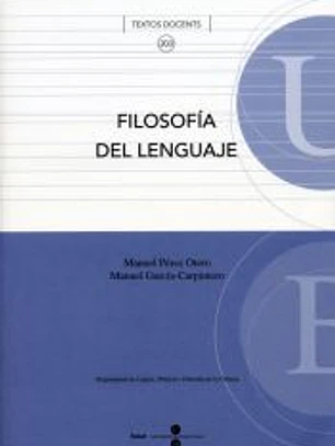 Filosofía del lenguaje