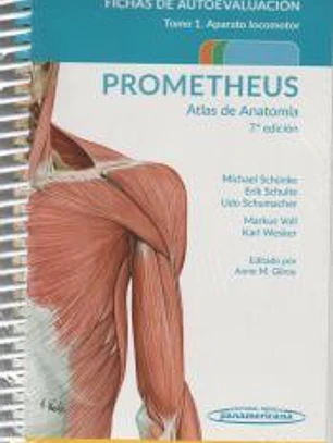 PROMETHEUS. Atlas de Anatomía.Fichas de autoevaluación: Colección 3 tomos: Aparato Locomotor, Órganos internos, Cabeza y Cuello.