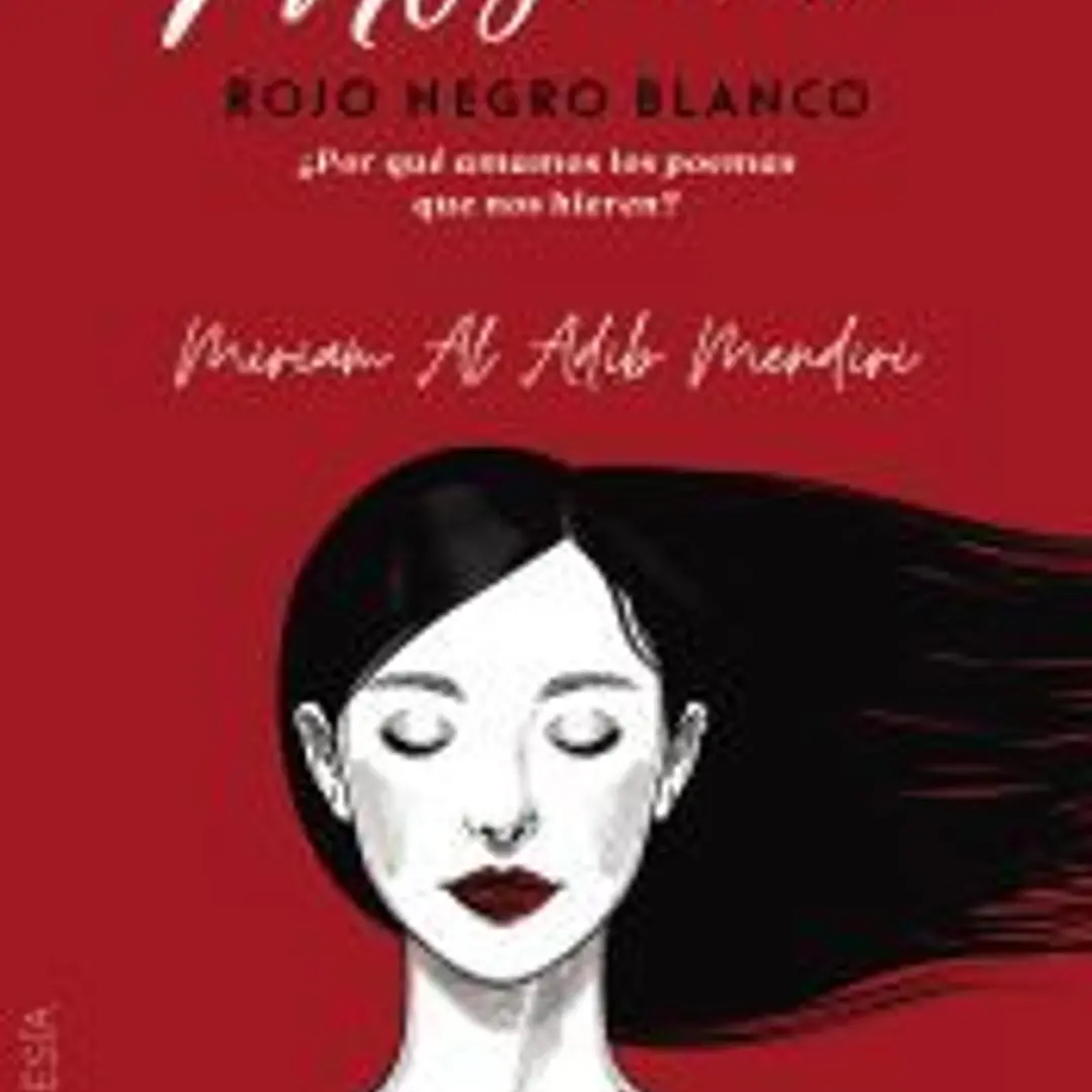 Mosaico rojo negro blanco 1