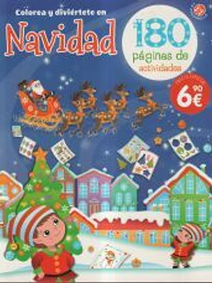 Colorea y diviértete en Navidad