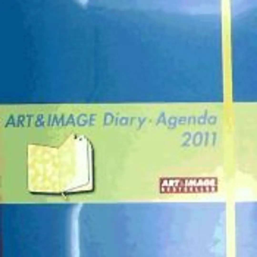 LIGHT BLUE FLOWERS YELLOW 2011 A&I AGENDA 16 X 22 1