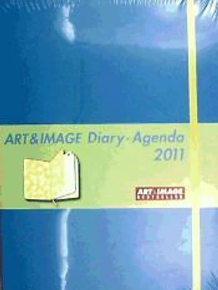 LIGHT BLUE FLOWERS YELLOW 2011 A&I AGENDA 16 X 22