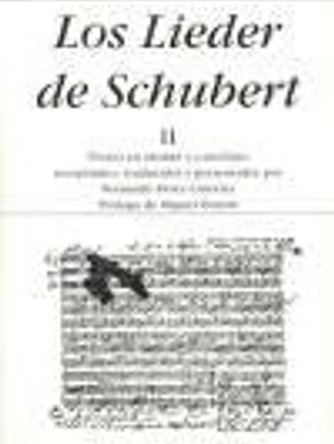Los Lieder de Schubert II