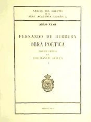Fernando de Herrera: Obra poética